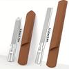 Professional Stainless Steel Nail File Double-Sided Manicure Tool, Suitable for Natural Nails Heavy Duty and Reusable Nail Care