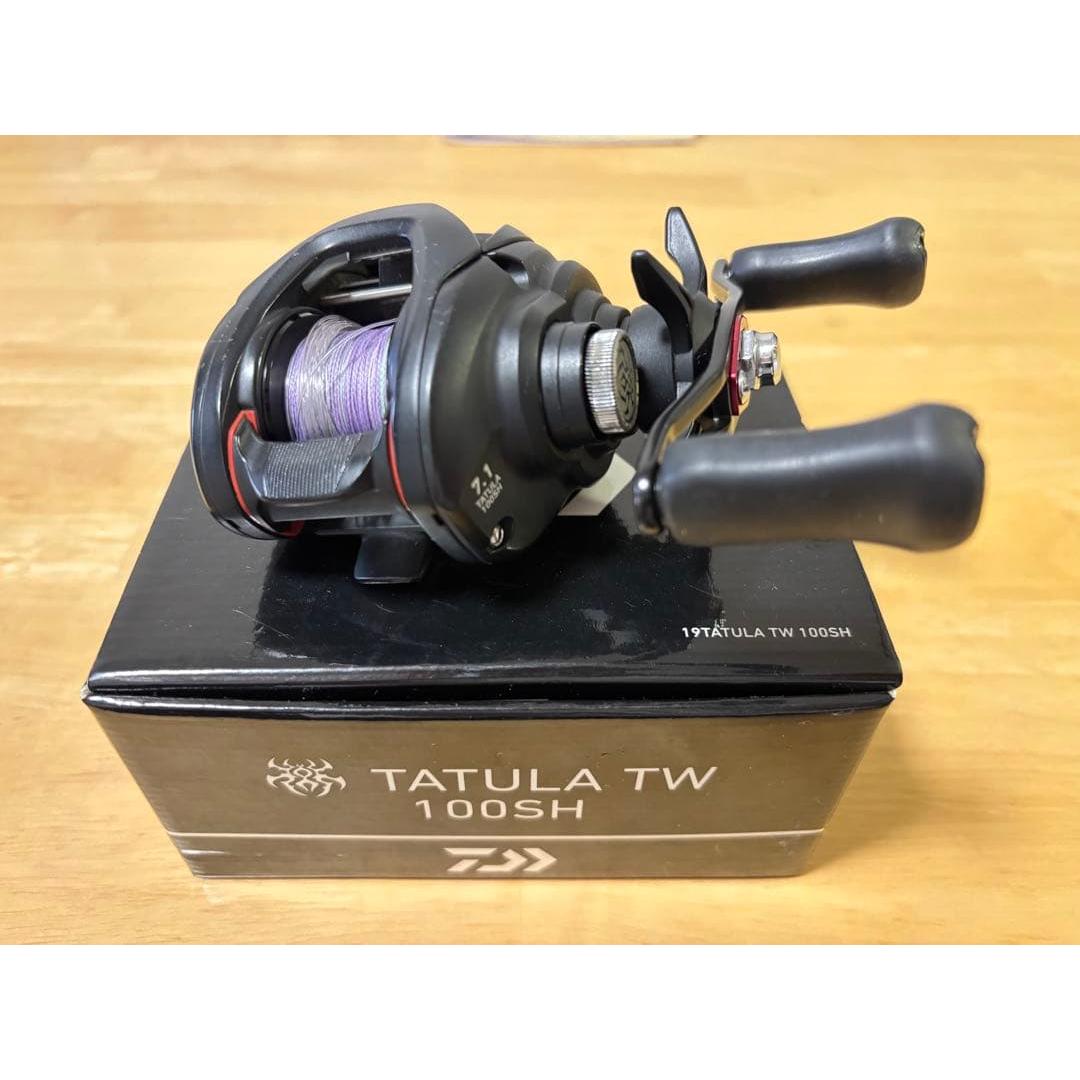 Used Daiwa 19 TATULA TW 100SH Bait reel
