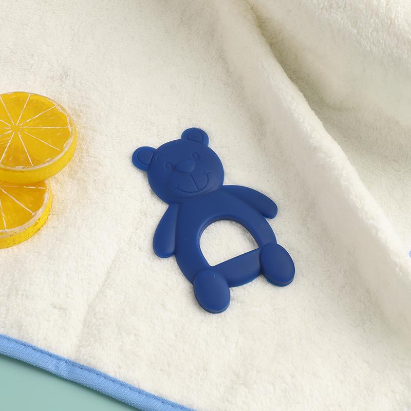 Dětské kousátko Silikonové kousátko Bear Molar Stick Baby Bite