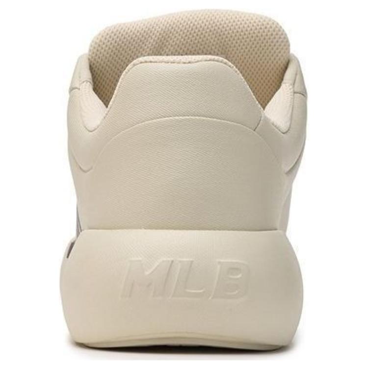 MLB Chunky Classic 24SS Cushioning, Abrasion Resistant, Height Increasing Low Top Casual Shoes Unisex Ecru Sneakers 3ASXCCB4N-07CRS