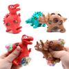 Bola de Estresse Criativa de Dinossauro Aperte Brinquedo Macio com Bolinhas que Explodem Divertido Fidget Brinquedo de Alívio de Estresse Presente Para Crianças Menino Aniversário