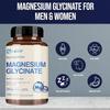 CREVIP Hohe Absorption, Glycin-Magnesium-Kapseln, Sanfte Magnesiumsupplementierung, Geeignet für Männer und Frauen