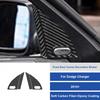 4Pcs Carbon Fiber Front Door Corner Cover Sticker For Dodge Charger 2015-