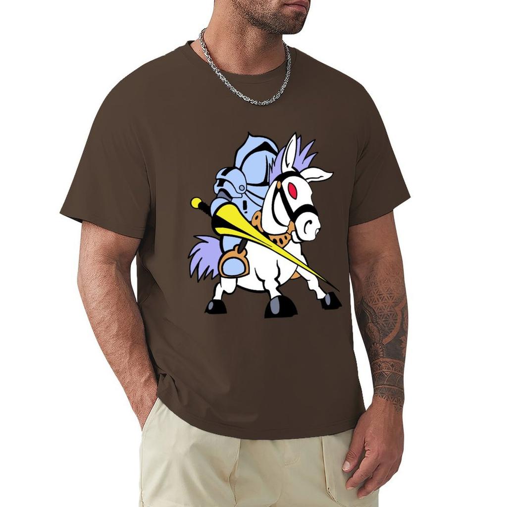 Ojo White Knights T-Shirt Graphic Tee Shirt Graphics Mens Graphic T-Shirts Big And Tall