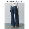 UR Women's Retro Washed Denim Long Pants