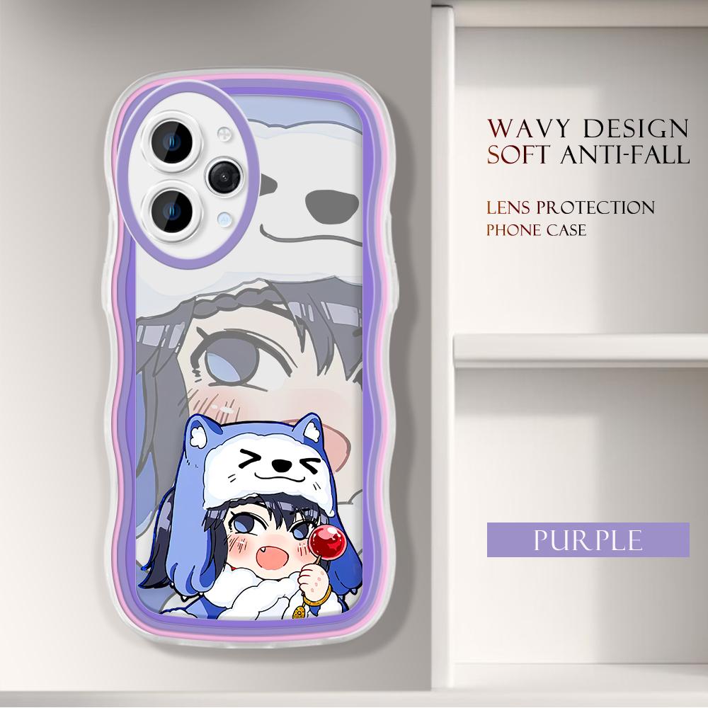 

Модный мягкий волнистый чехол для телефона с мультяшным узором, защита камеры, противоударный чехол для мобильного телефона Xiaomi Poco Redmi Redmi A3