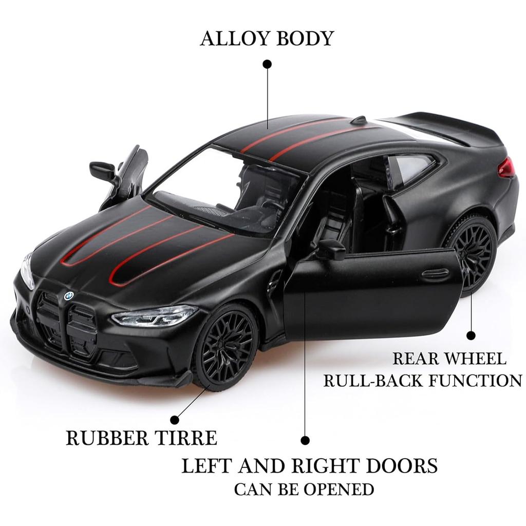 Modely aut BMW M4 v měřítku 1/36,Odtahová vozidla Autíčka BMW,Auta Dárky pro chlapce Dívky