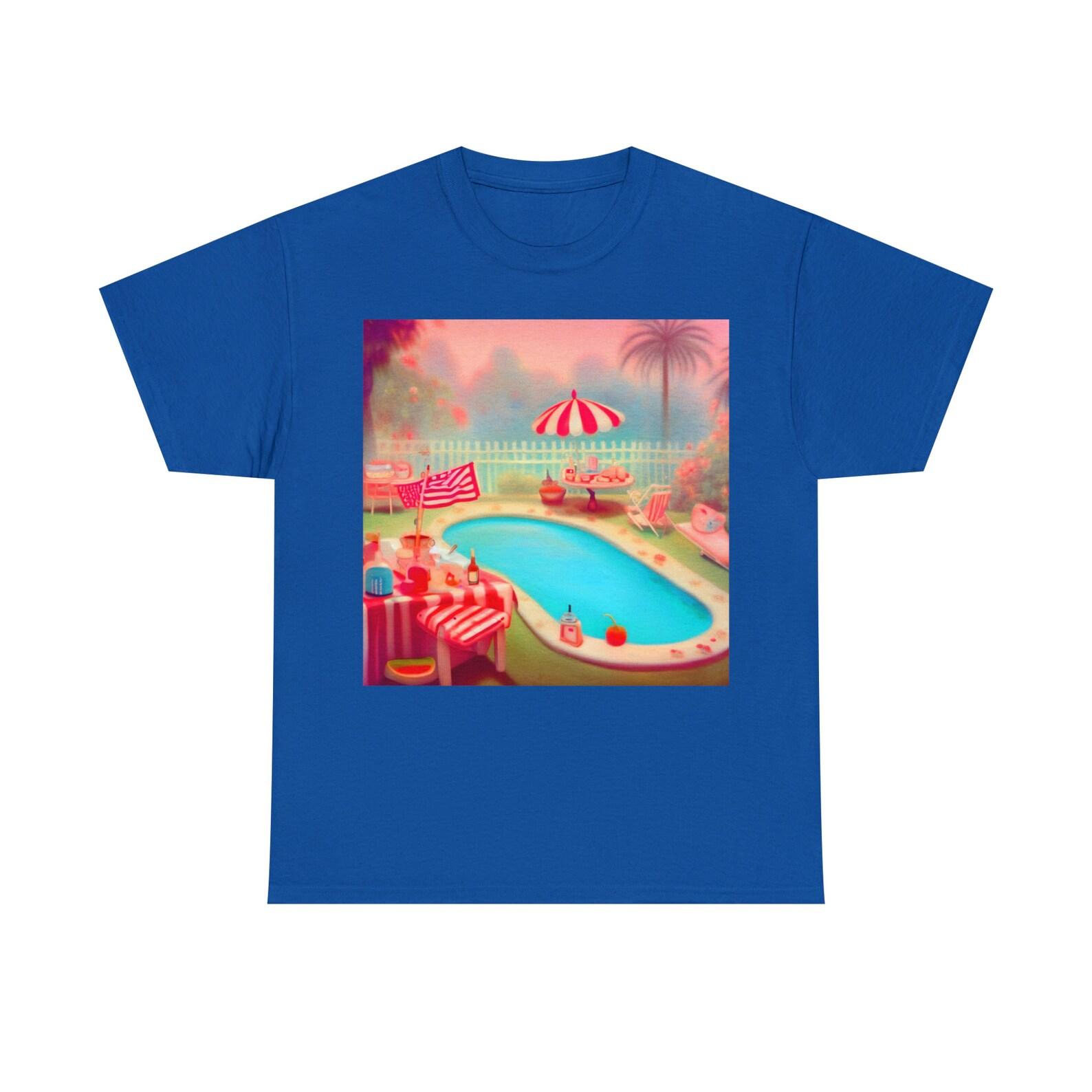4th of July Flag Pool Tee 120