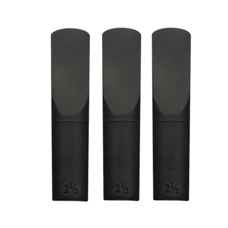 3Pcs Resin Sax Reed Set Musical Instruments Accessory Reeds Replacement for Beginner Tenors/Alto/Soprano Saxophone Reeds