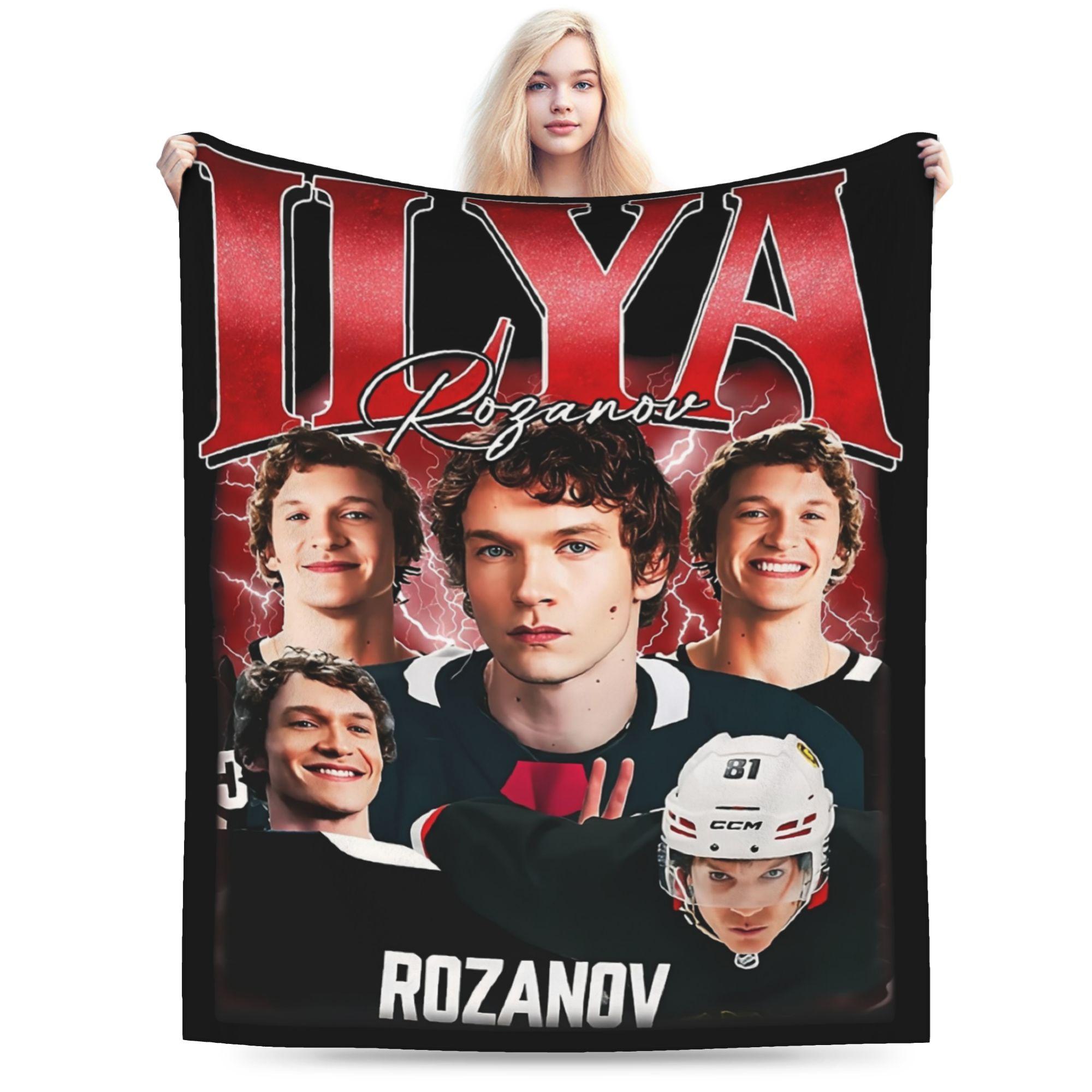 Helenal Unisex Heated Rivalry Ilya Rozanov Blankets Flannel Autumn/Winter Connor Storrie Breathable Super Warm Throw Blanket For Bedding Quilt