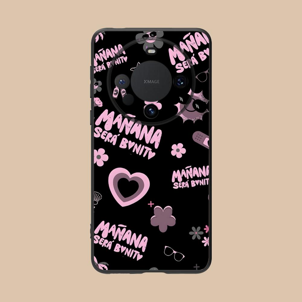 Karol G Latino Mobile Cell Phone Case for Huawei Mate 60 50 40 30 20 10 Pro Plus Lite E 5G Colorful Printing Cover Pretty Luxury