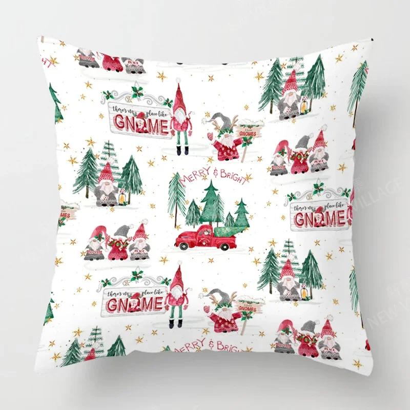

Рождественская серия наволочек для диванов чехлы для подушек домашний декор можно изготовить на заказ для праздничных торжеств 40x40 50x50 60x60 35x35 40x40cm 16x16in