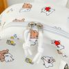 Cartoon Puppy Printed Backpack Junior High School Student Schoolbag Large Capacity Backpack