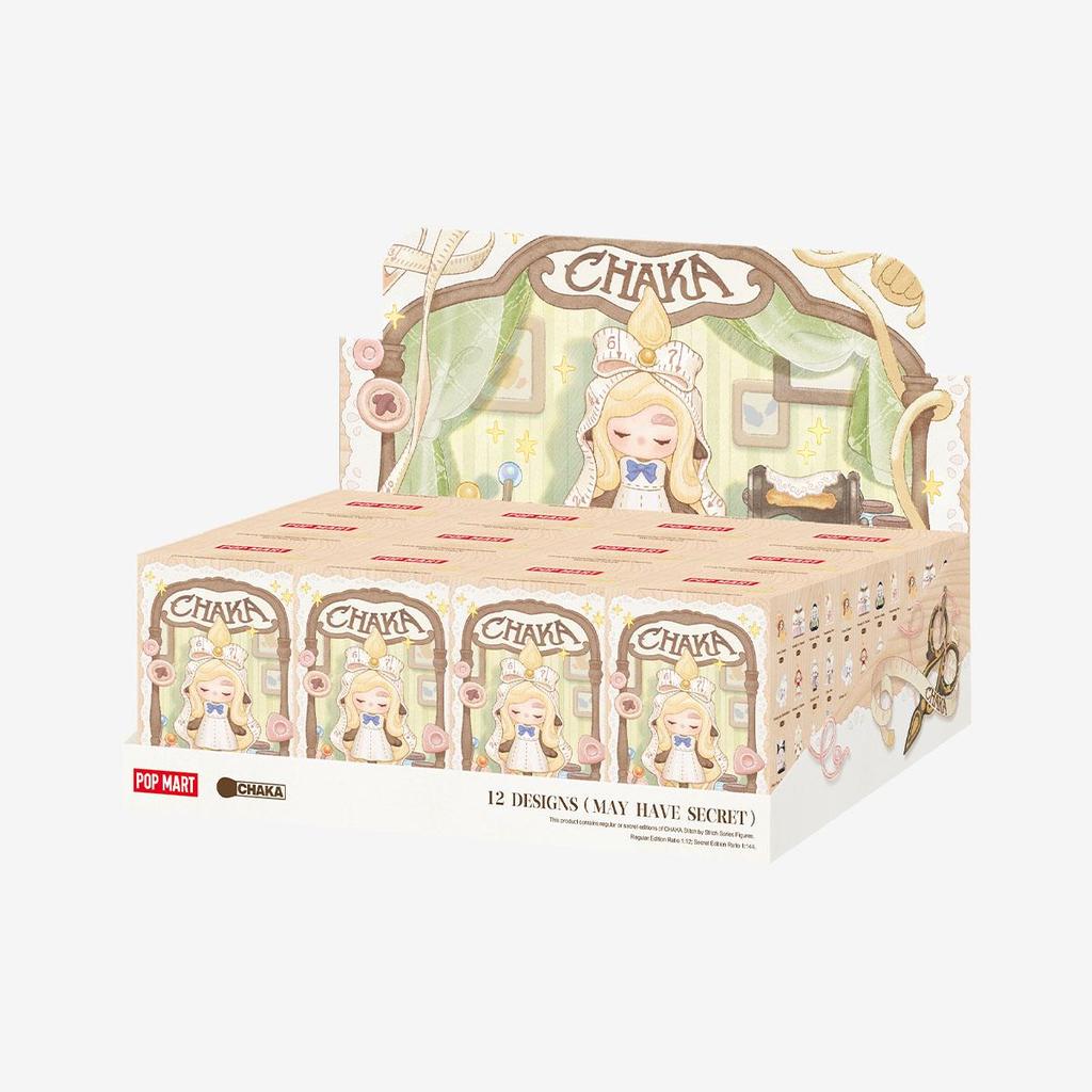 POP MART CHAKA Stitch by Stitch Series Figures Blind Box