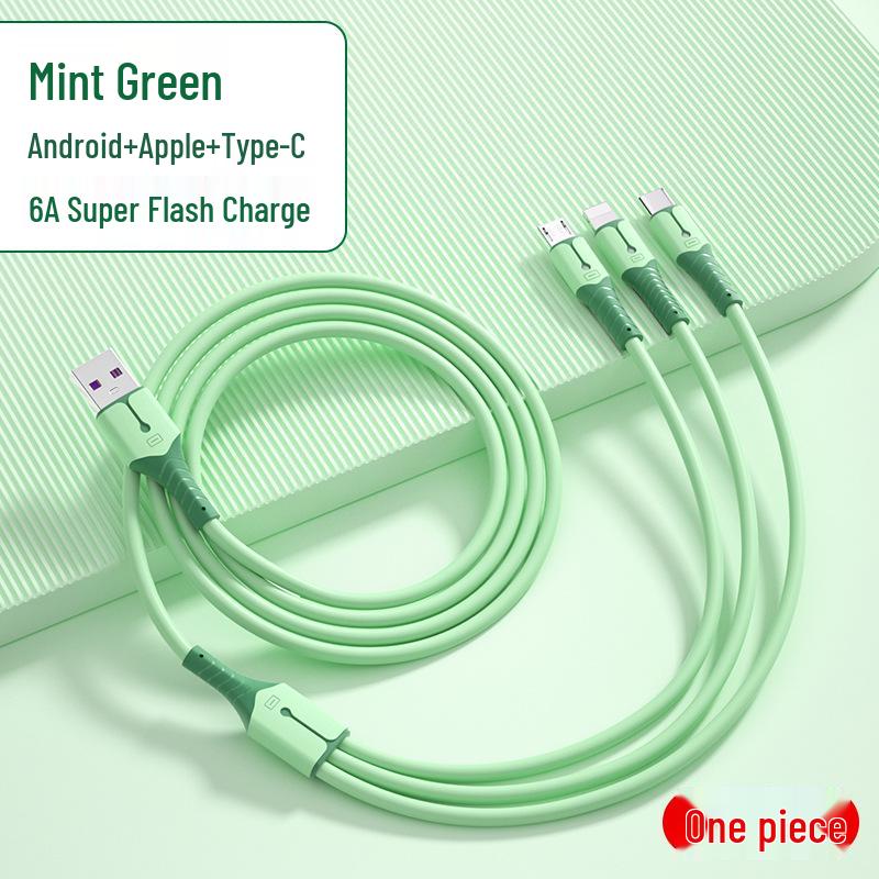 Universal 3-in-1 Multi-Function Fast Charging Cable for Cars