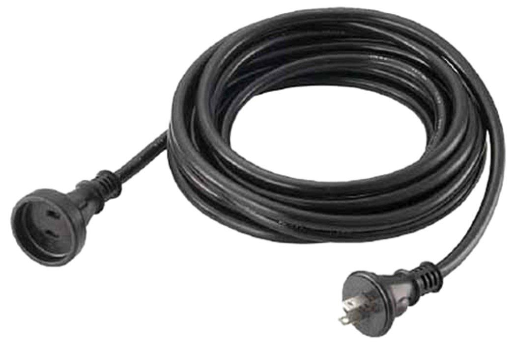 

TRUSCO Вологозахищений подовжувач із заземленням 5 м, RSC-5E чорний