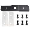 Replace Worn Blades for Optimal Shredding with Shredder Blade Chipper Blade Kit for TroyBiltMTD 74204050 2 7420544