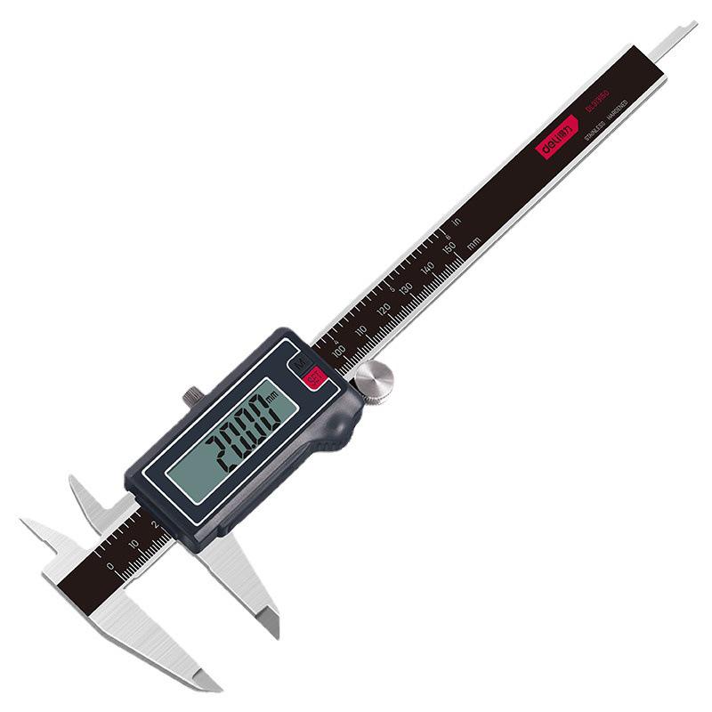 Deli IP67 Waterproof Digital Display High Precision Vernier Caliper (Metric/Imperial) Stainless Steel