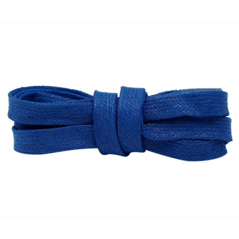 Kurojin Flat Waxed Cotton Shoelaces for Sneakers and Casual Shoes