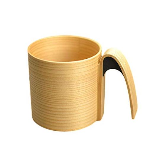 

Odate Kogeisha Magewappa Akita Cedar Mug 330cc Black Mug Cup Made in Japan чёрный