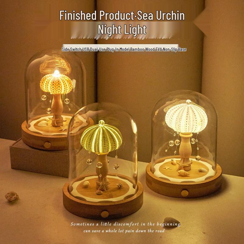 Sea Urchin Night Light Glass Cover DIY Kit – Team Building Souvenir or Birthday Gift