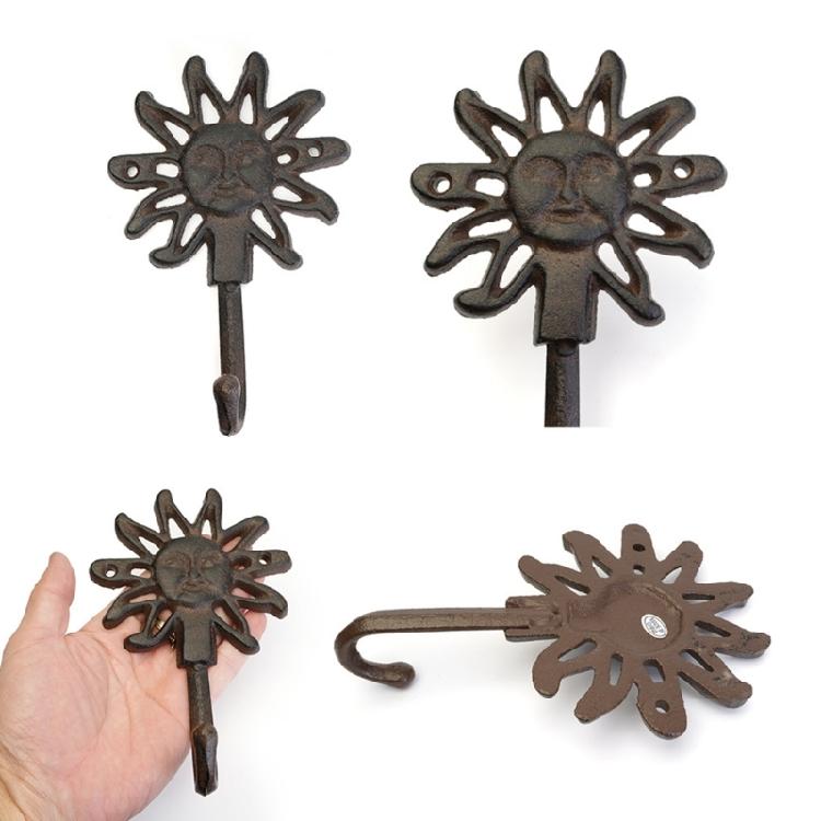 Sun Or Star Shaped Iron Wall Hook Ideal For Gifts And Decoration Hanger For Bedroom Living Room Garden