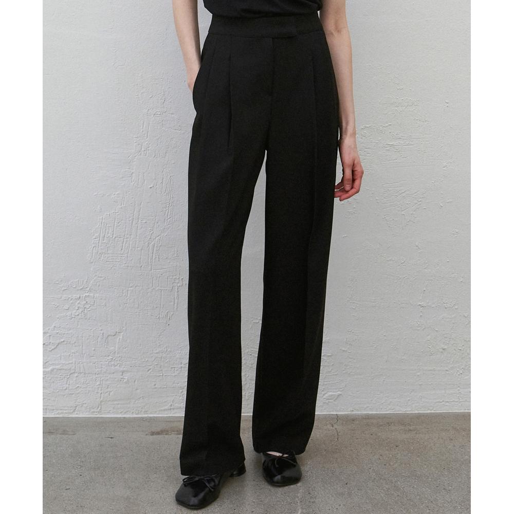 

NICKNICOLE CLASSIC TWOTUCK SLACKSBLACK