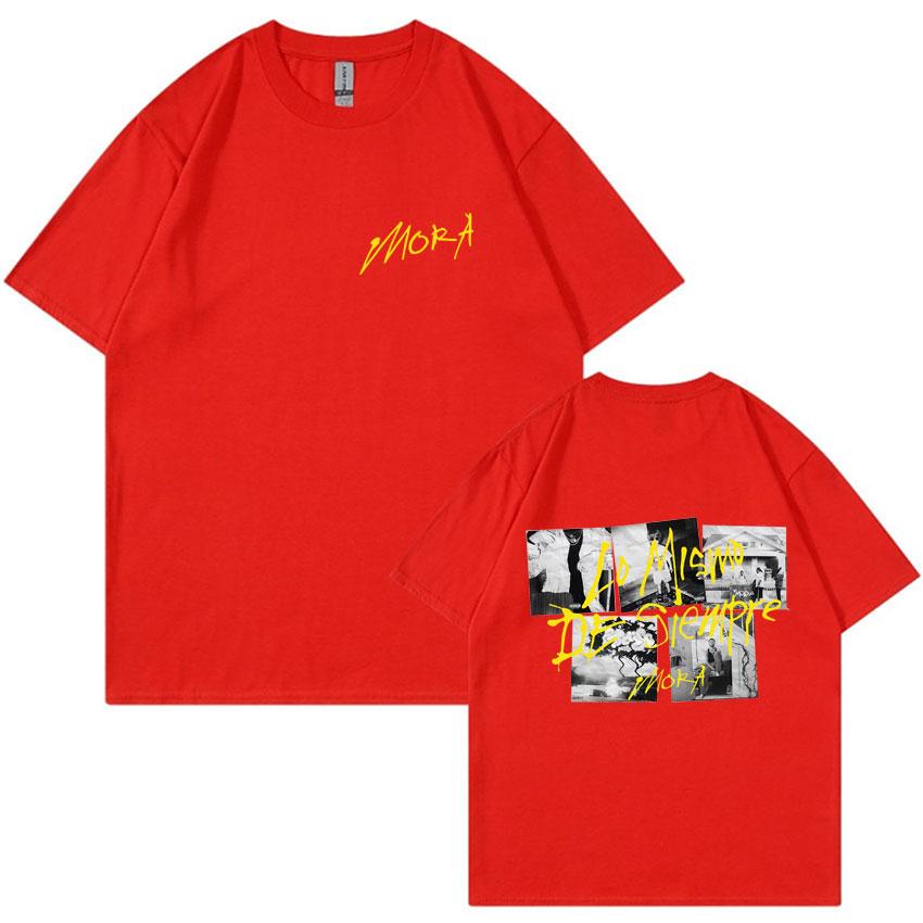 Singer Mora 2025 Graphics Gothic Mens Cotton Harajuku Tee Shirt Crewneck Tshirt Oversized Casual Summer Loose Tshirts Teenagers