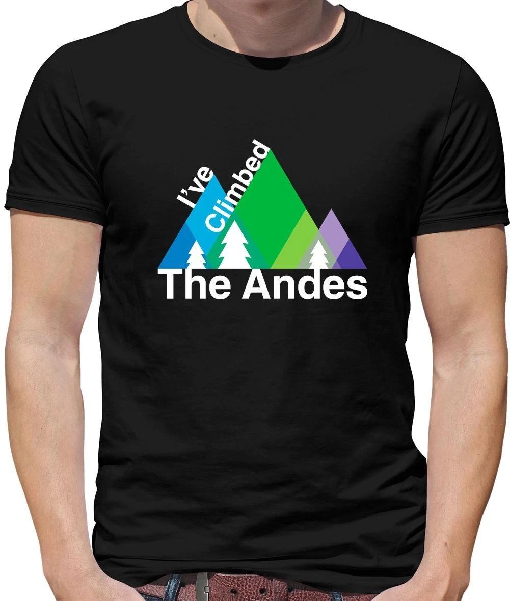 I ve Climbed The Andes - Mens T-Shirt - Mountain Mountains Range Climb Climber S
