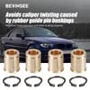 BEVINSEE Messing Bremssattel Führungsbuchsen Satz für BMW E39 E34 E82 E46 E36 E90 E91 E92 E93 E30, Ersatz für 34216869617