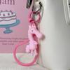 Cute Horse Silicone Keychain Stylish Lanyard Design Portable Key Ring Fun Cartoon Animal Bag Pendant Accessory 2026 Holiday Gift