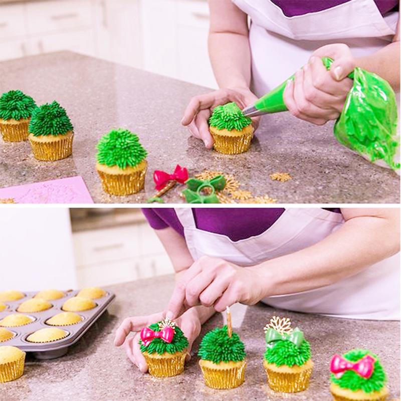 BCMJHWT #233 Make Grass Piping Nozzles Sugar Fondant Cake Decorating Pastry Icing Tips Tool Piping Nozzles Baking Accessories