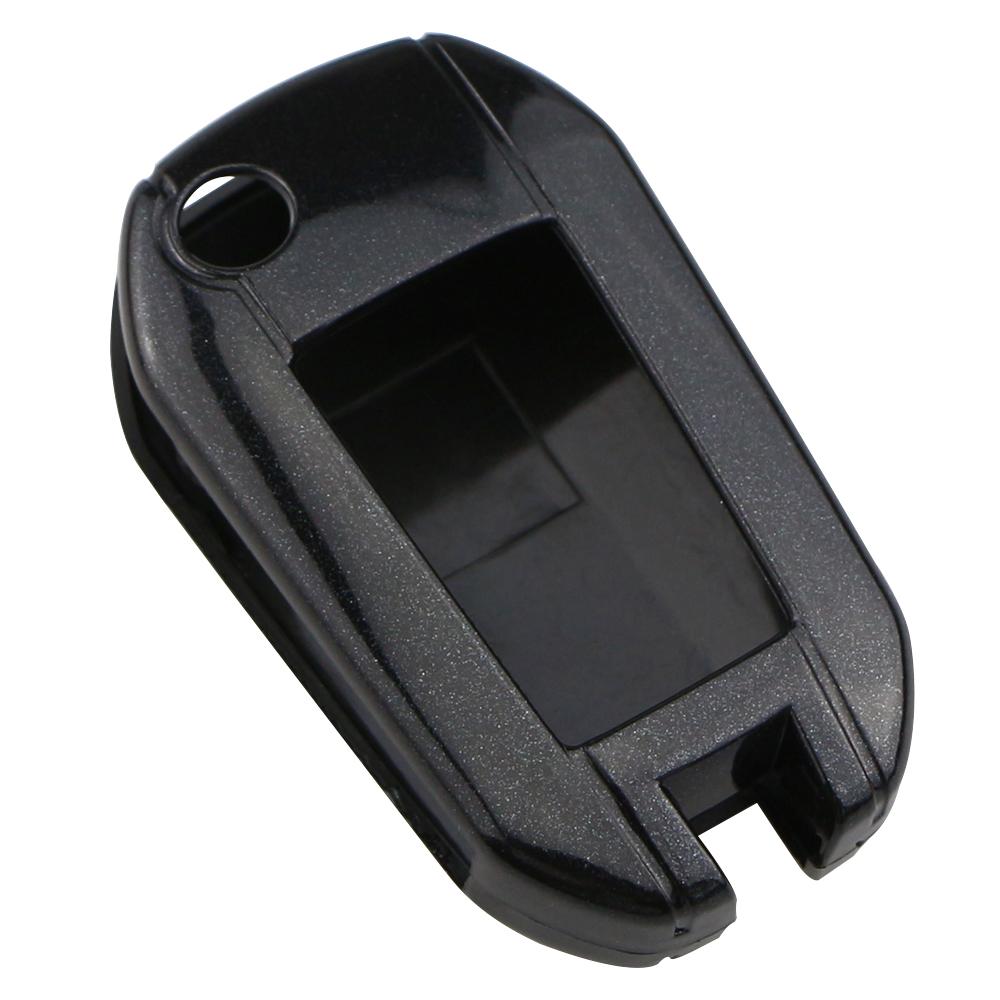 Pouzdro na klíče do auta s 3 tlačítky ABS pro Peugeot 3008 208 308 508 408 2008 Držák ochranného krytu Skin Car