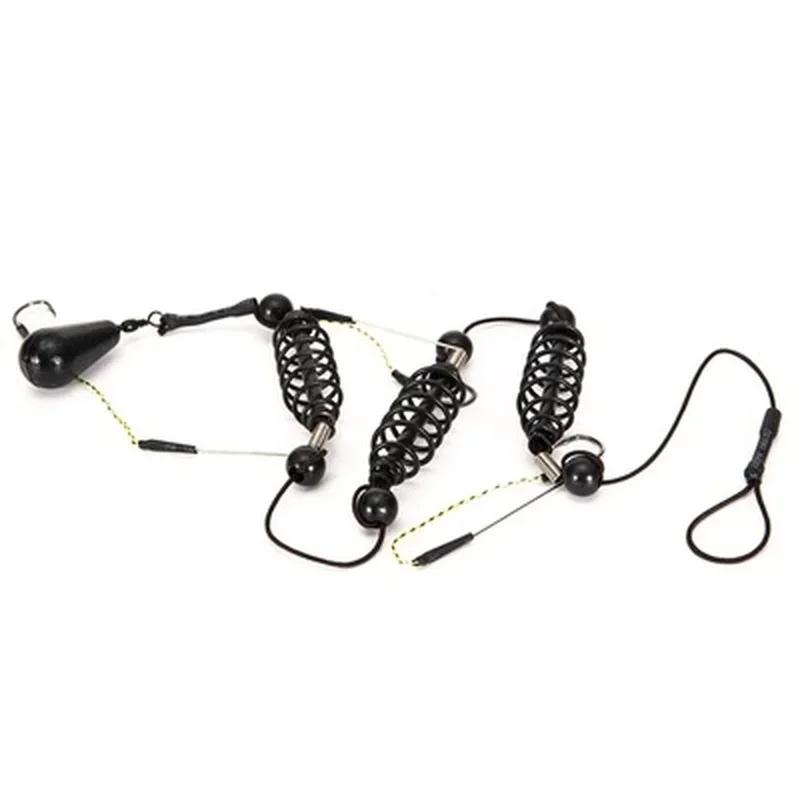 Amo da Pesca Esche Artificiali Set Gabbia per Pastura Feeder da Pesca Portaesca Anzol Peche Pesce Gatto Jig Attrezzatura e Strumenti per la Pesca alla Carpa 15g-40g