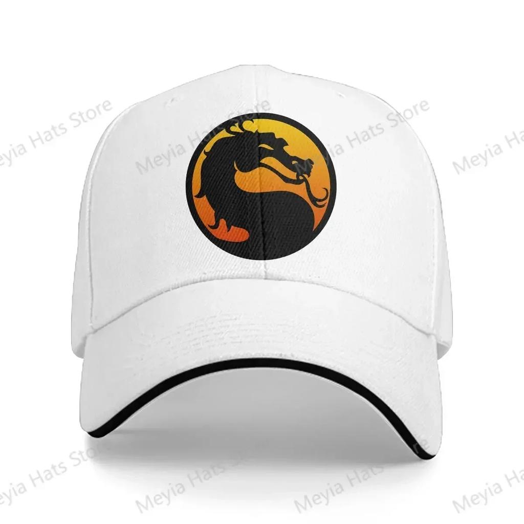 Dragon Classic Unisex Baseball Caps Peaked Cap Sun Shade Sunprotection Hat Mortal Kombat