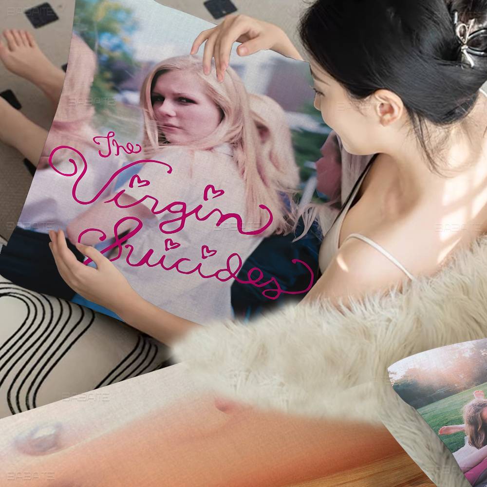 Classic Sofia Coppola Movie The Virgin Pillow Gift Home Office Decoration Bedroom Sofa Car Cushion Cover Case 45X45