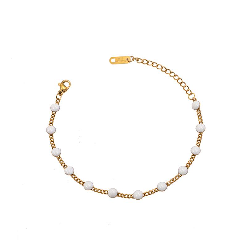 

Niche Retro Fashion Popular Elegant Beaded Bead Partition Multi-Layer Stacked Belt Temperament Short Necklace Collarbone Chain Women