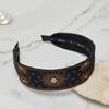 MAIA Retro Pearl Headband - Brown