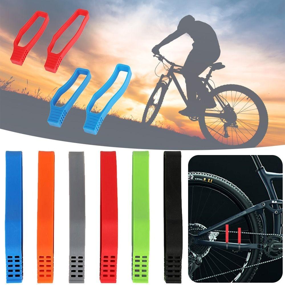 

Silicone Bicycle Frame Protection Ultralight Fork Guard Cover Bicycle Accessories чорний