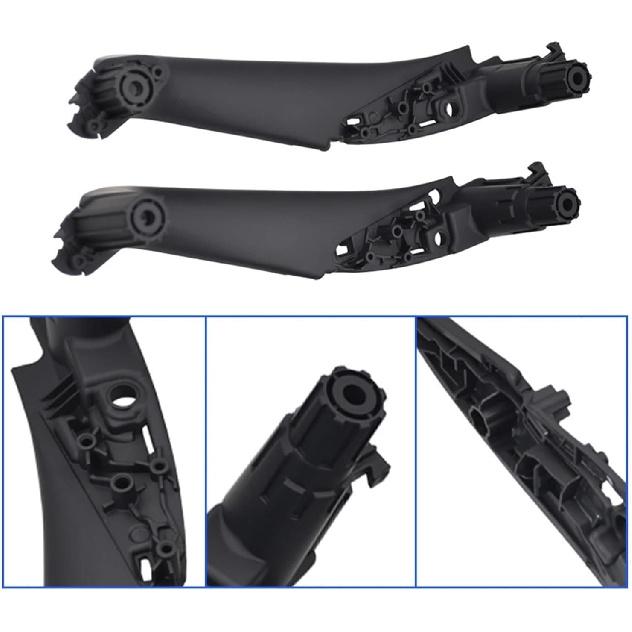 

NEW Interior Car Left Right Door Handle Inside Panel Trim 51417438523 51417438524 Compatible For BMW 5 Series G30 G31 G38 2017-2023(Set Carbon Fiber) Set Carbon Fiber