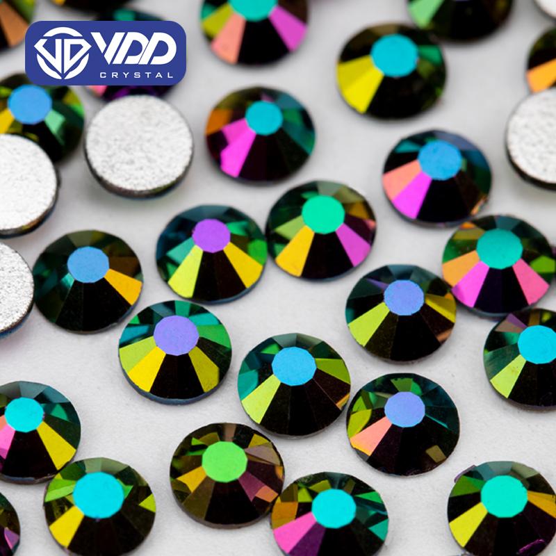 VDD Neue Farben SS4-SS30 Hochwertige Glas Kristall Strasssteine Glitzer Strass Flachrückseite Steine für Nagelkunst DIY Handwerk Dekoration