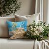 Pillowcases Decorated with Beach Shells and Starfish
