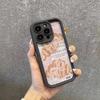 Funda de Teléfono con Patrón de Periódico de Croissant Para Xiaomi Redmi Note 14 Pro Plus 5G 14 13 12 11 10 Redmi 14C 13C 12C Cubierta de Parachoques de Caramelo
