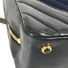 CHANEL vintage Quilted shoulder bag Shoulder Bag Jersey / Leather Navy