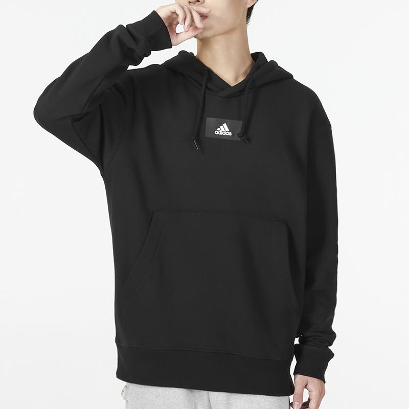 Adidas Essential Logo Hoodie Men Hoodie Black HK2829