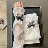 2pcs Bow Ice Sleeve Set Ultra-Elegant Sleeves Loose Fit Oversized Bell Sleeves for Driving Arm Protectors