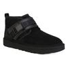 UGG Neumel Snapback Buckle Fleece Lined Snow Boots Black Sneakers 1118570-BLK