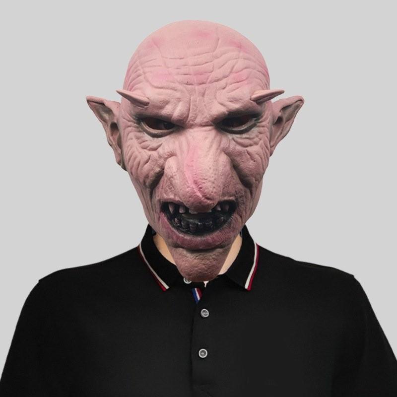 Terrifying Goblin Mask Full Face Costume Headpiece Perfect For Halloween Parties And Events