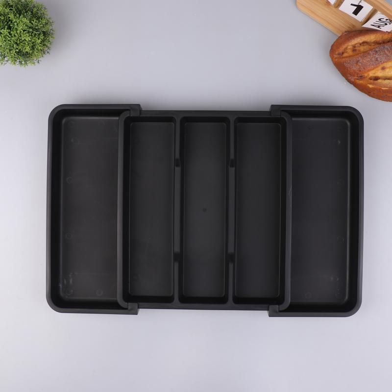 1Pcs Expandable Cooking Utensil Tray Utensil Organizer For Kitchen Drawers Adjustable Cutlery Silverware Flatware Holder Tool
