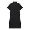The North Face Frost Comfortable Minimalist Fashion Short Sleeve Dress Women Dresses Black NT7ZR32A